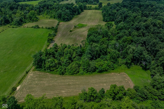 2501 Mitten Rd, Bowling Green, IN 47833 - aerial view of property's location with rural landscape