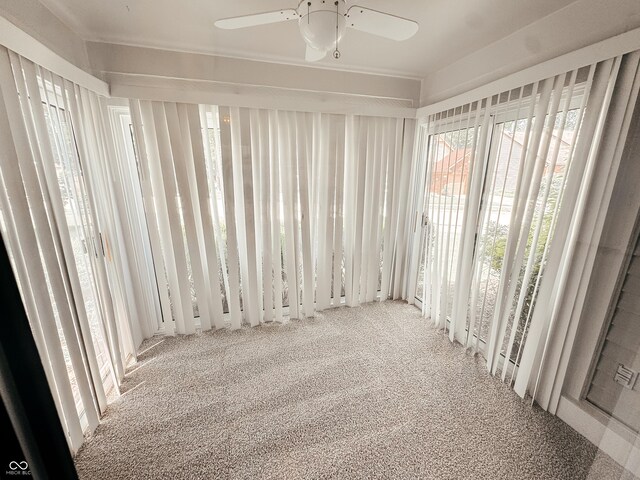 9672 River Oak Ln E, Fishers, IN 46038 - view of unfurnished sunroom