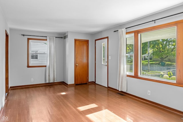 320 S Odell St, Brownsburg, IN 46112 - unfurnished room with healthy amount of natural light and light wood-type flooring