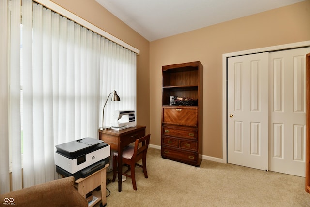 1603 Oakmere Way, Greenwood, IN 46142 - carpeted office with baseboards