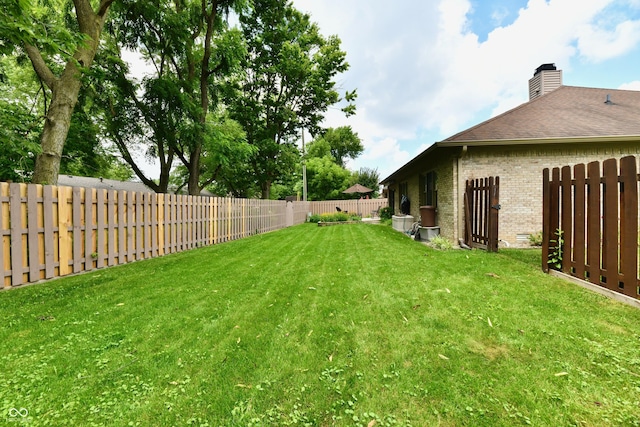 1603 Oakmere Way, Greenwood, IN 46142 - view of fenced backyard