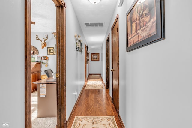 2571 Stonybrook Ln, Franklin, IN 46131 - hall featuring wood finished floors