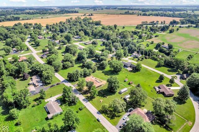 2571 Stonybrook Ln, Franklin, IN 46131 - aerial view of sparsely populated area with a tree filled landscape