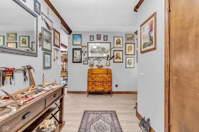 2571 Stonybrook Ln, Franklin, IN 46131 - office featuring light wood-type flooring and baseboards