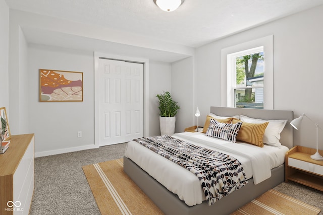 135 S Dr, Anderson, IN 46013 - bedroom featuring carpet and a closet