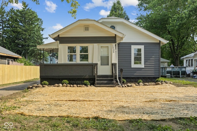 135 S Dr, Anderson, IN 46013 - view of bungalow-style home