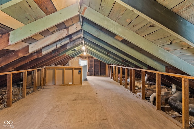 135 S Dr, Anderson, IN 46013 - view of unfinished attic