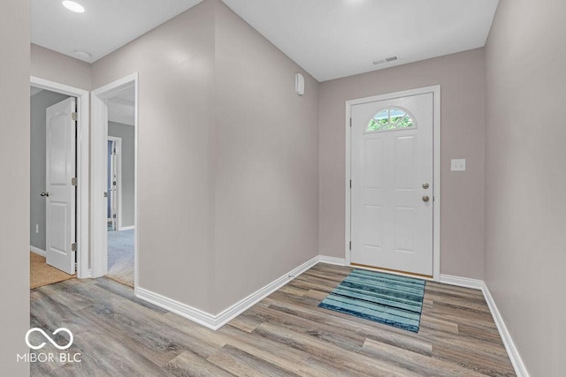 354 Mill Spgs, Fillmore, IN 46128 - entrance foyer featuring wood finished floors and baseboards
