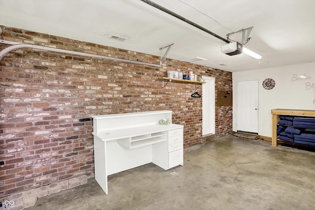2630 Flintwood Dr, Columbus, IN 47203 - garage with a garage door opener