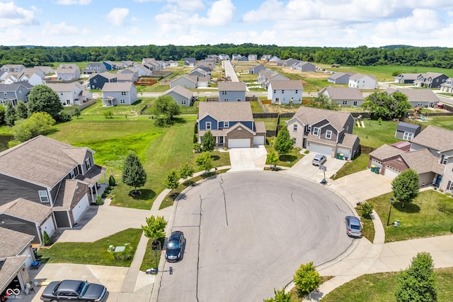 1397 Greenbriar Way, Franklin, IN 46131 - aerial perspective of suburban area