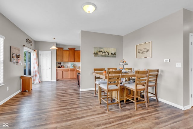1397 Greenbriar Way, Franklin, IN 46131 - dining room featuring wood finished floors and baseboards