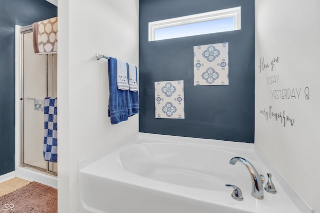 1397 Greenbriar Way, Franklin, IN 46131 - full bath with a bath and a shower stall