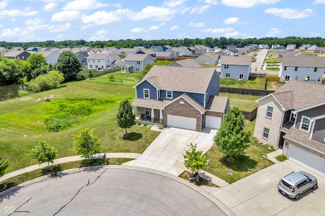 1397 Greenbriar Way, Franklin, IN 46131 - aerial perspective of suburban area