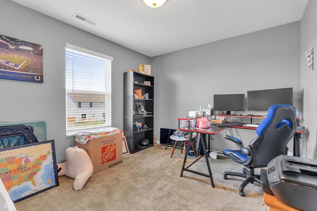 1397 Greenbriar Way, Franklin, IN 46131 - office with carpet