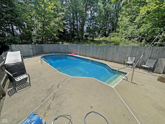 1446 W State Highway 46, Spencer, IN 47460 - view of pool featuring a patio area and a fenced backyard