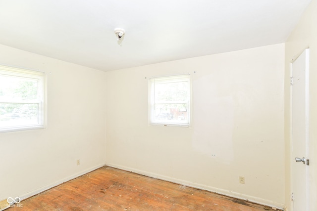 4218 N Irvington Ave, Indianapolis, IN 46226 - unfurnished room with plenty of natural light and wood finished floors