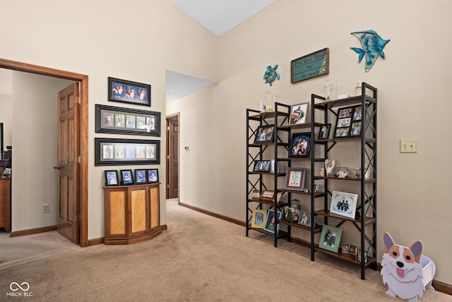 48 Lasalle Ct, Whiteland, IN 46184 - interior space featuring carpet floors