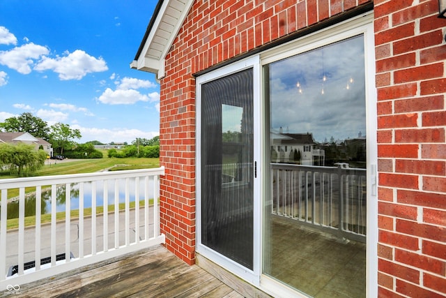 13225 Deception Pass Unit 700, Fishers, IN 46038 - balcony with a water view