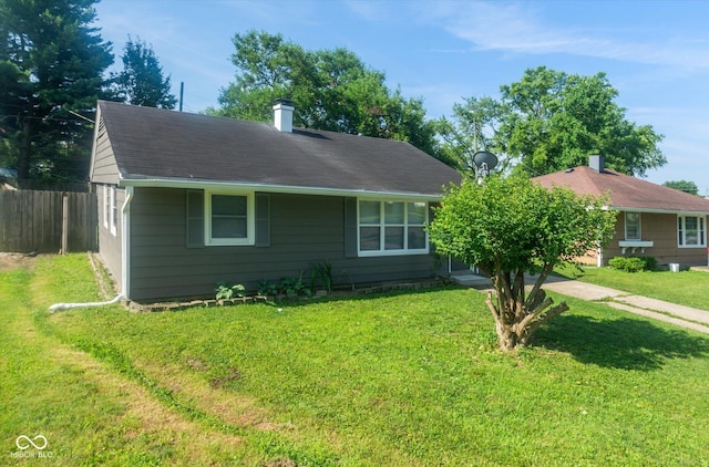 8047 E 48th St, Indianapolis, IN 46226 - single story home with a chimney