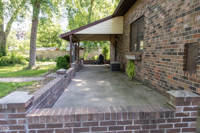 602 Valley Dr, Crawfordsville, IN 47933 - view of patio