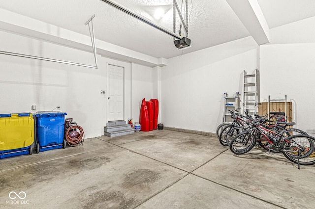 14293 Dufton Ct, Carmel, IN 46074 - garage featuring a garage door opener