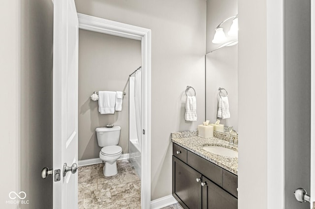 14293 Dufton Ct, Carmel, IN 46074 - bathroom with vanity and shower / tub combo with curtain
