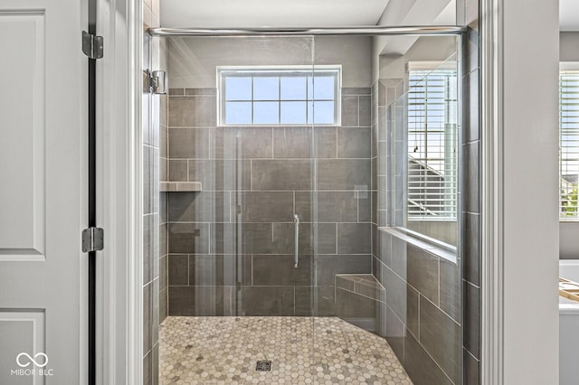 14293 Dufton Ct, Carmel, IN 46074 - bathroom featuring a shower stall