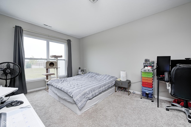 8108 Nik St, Brownsburg, IN 46112 - bedroom with carpet floors and a desk