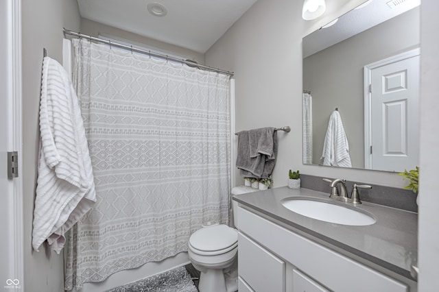 8108 Nik St, Brownsburg, IN 46112 - full bath featuring vanity and a shower with shower curtain