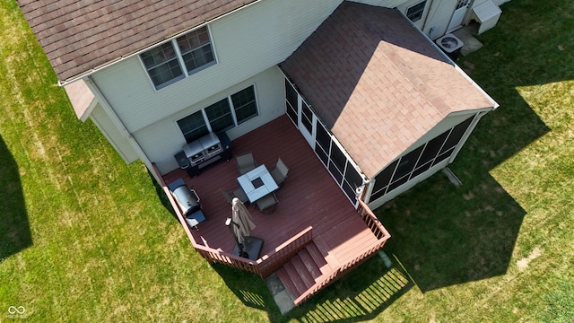 2847 Macintosh, Columbus, IN 47201 - aerial view of property and surrounding area