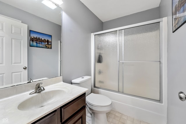 2847 Macintosh, Columbus, IN 47201 - bathroom featuring vanity and shower / bath combination with glass door
