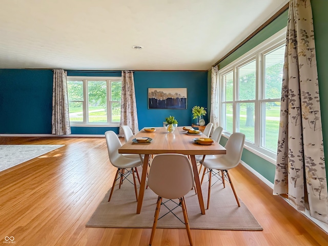 8883 W Hilltop Ln, Elwood, IN 46036 - dining space featuring wood finished floors