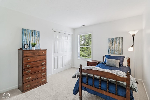 10792 Sawgrass Dr, Fishers, IN 46037 - bedroom with carpet and a closet