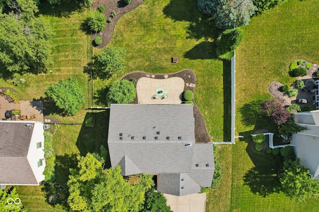 10792 Sawgrass Dr, Fishers, IN 46037 - bird's eye view