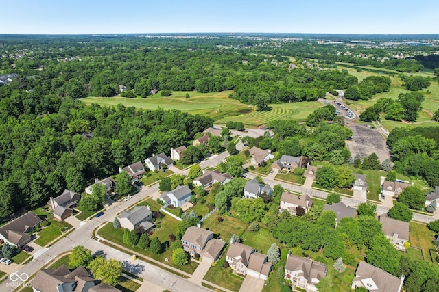 10792 Sawgrass Dr, Fishers, IN 46037 - aerial view of property and surrounding area with nearby suburban area and a golf club