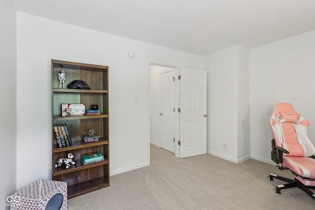 10792 Sawgrass Dr, Fishers, IN 46037 - home office featuring carpet flooring and baseboards