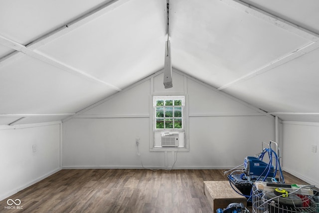 43 W Main St, North Vernon, IN 47265 - additional living space featuring wood finished floors and cooling unit