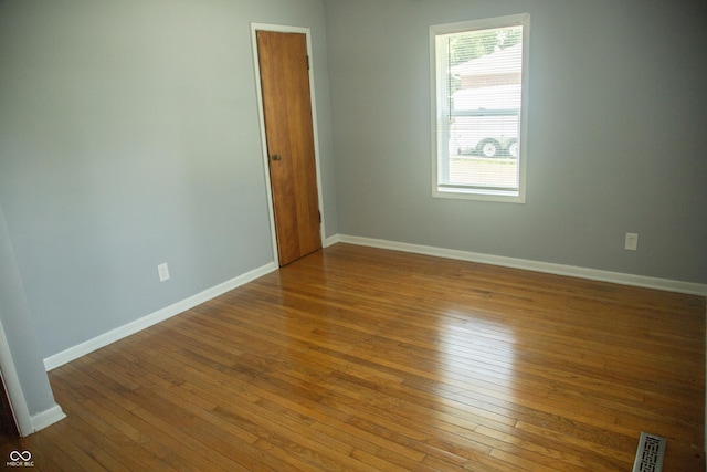 12 E N St, New Palestine, IN 46163 - unfurnished room featuring plenty of natural light and wood-type flooring