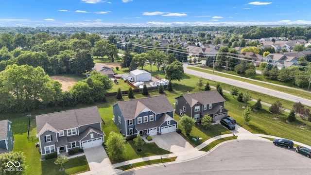 9978 Trafford Ct, Mccordsville, IN 46055 - aerial view of residential area