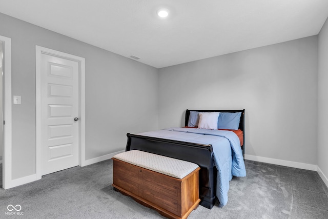 9978 Trafford Ct, Mccordsville, IN 46055 - carpeted bedroom with baseboards and recessed lighting