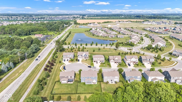 9978 Trafford Ct, Mccordsville, IN 46055 - view of property location with a nearby body of water and nearby suburban area