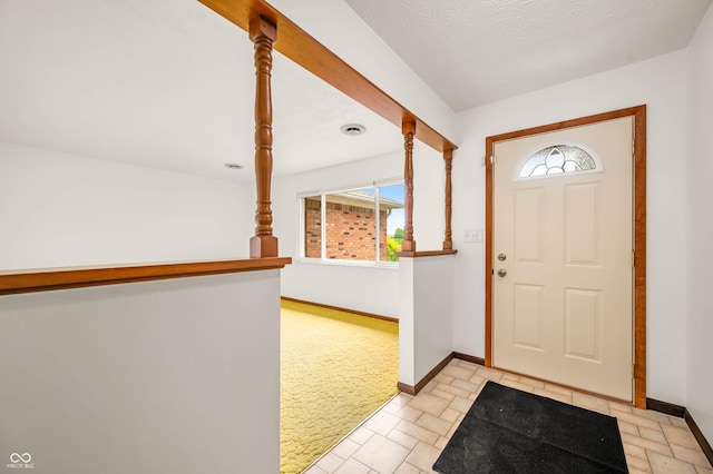 1620 W 300 S, Franklin, IN 46131 - foyer featuring light colored carpet and baseboards