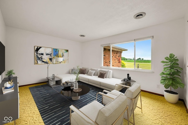 1620 W 300 S, Franklin, IN 46131 - living area featuring light colored carpet and baseboards