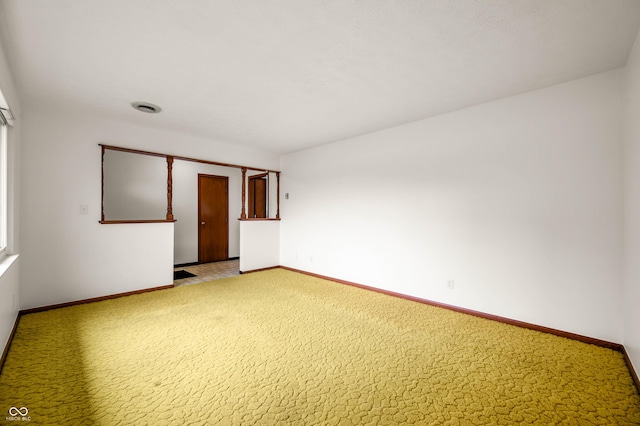 1620 W 300 S, Franklin, IN 46131 - spare room featuring baseboards and light colored carpet