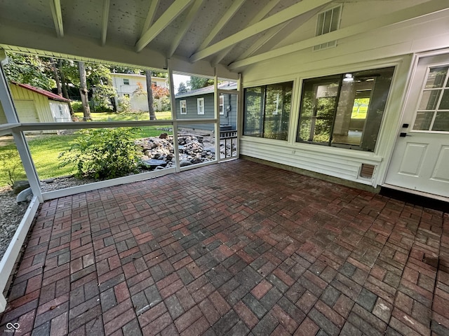 84 S Schenck Rd, Crawfordsville, IN 47933 - view of unfurnished sunroom