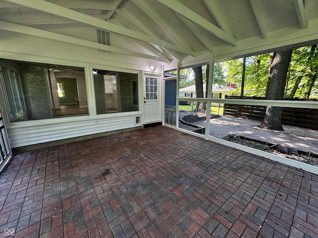 84 S Schenck Rd, Crawfordsville, IN 47933 - view of unfurnished sunroom