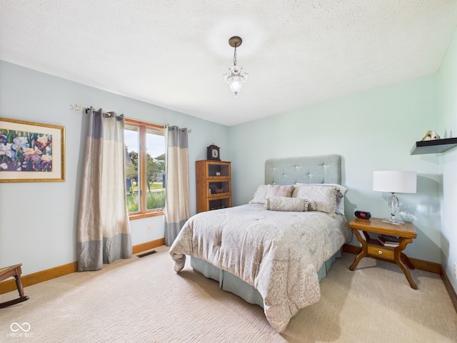 1014 Gray Squirrel Dr, Pendleton, IN 46064 - bedroom with carpet and a textured ceiling