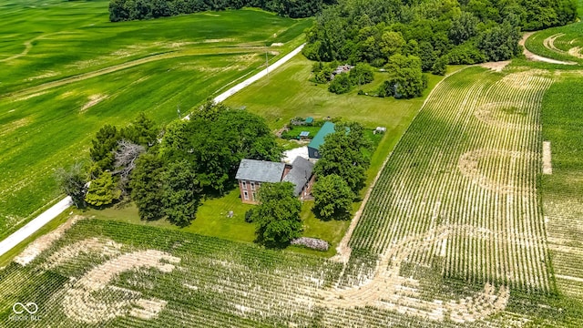 9665 N County Rd 250 E, Frankfort, IN 46041 - drone / aerial view