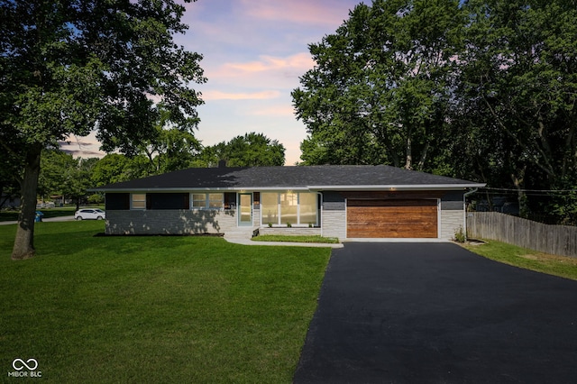 4622 S Franklin Rd, Indianapolis, IN 46239 - ranch-style home with a garage and driveway