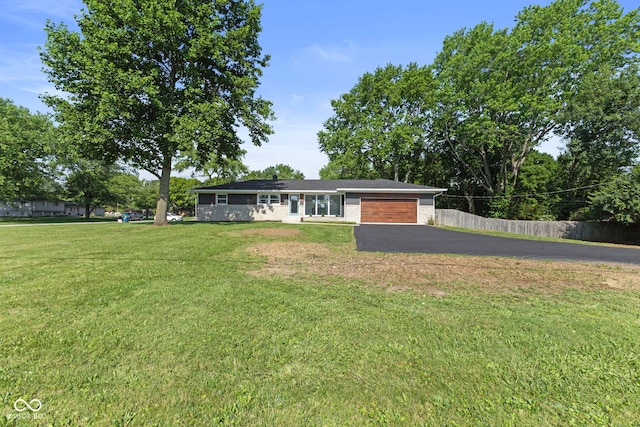 4622 S Franklin Rd, Indianapolis, IN 46239 - view of front facade featuring driveway and an attached garage